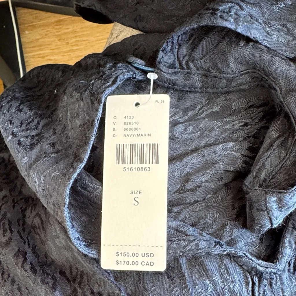 Maeve by Anthropologie Midnight Blue Jumpsuit NWT - Image 7