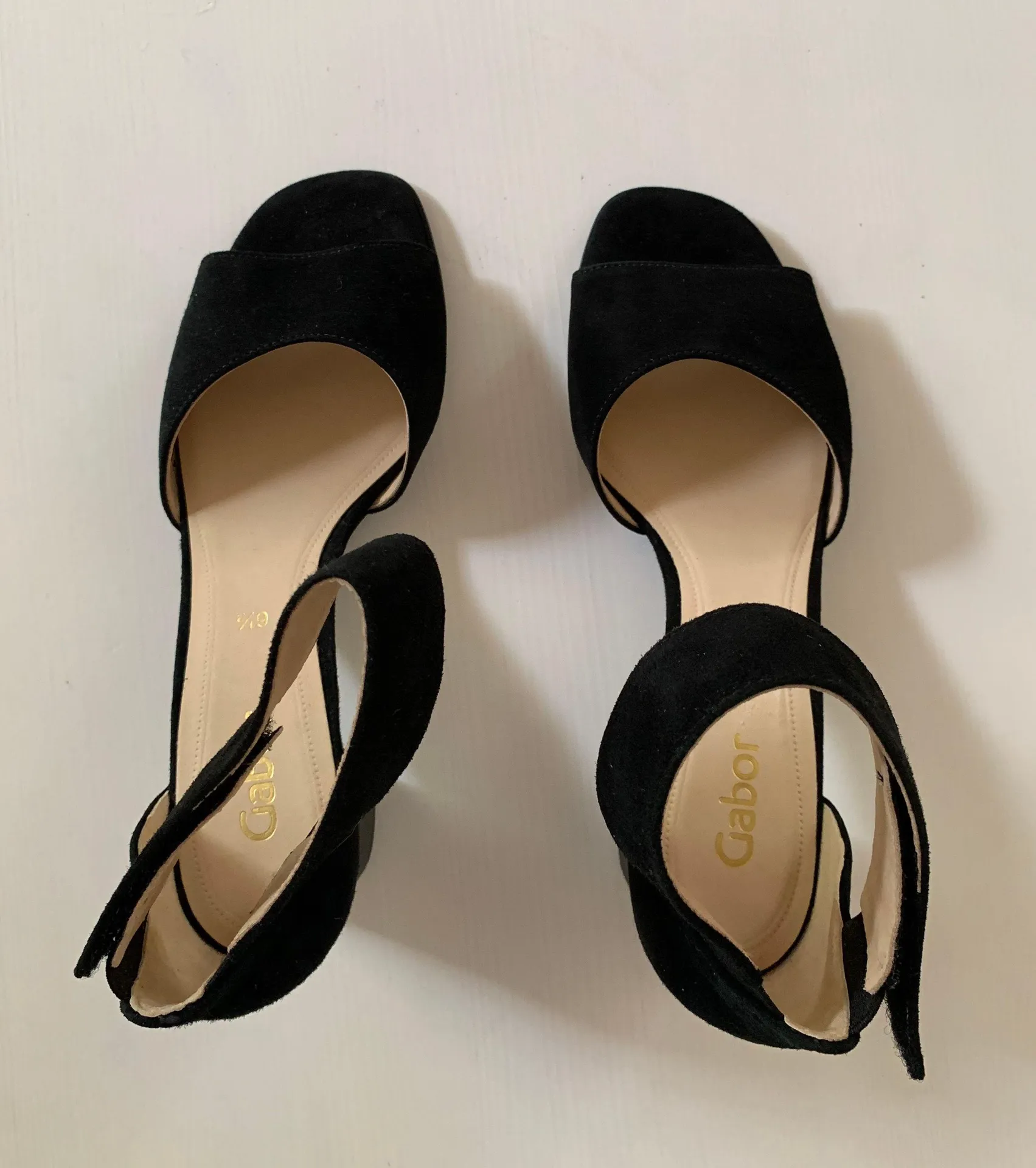 Gabor Black Block Heels - Image 5