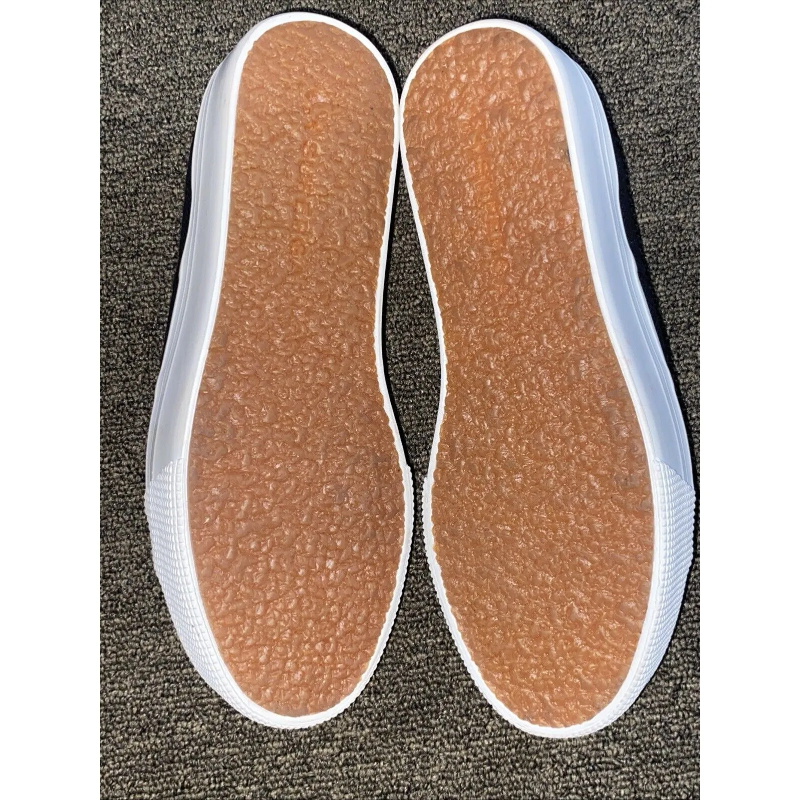 Superga 2790 Platform Sneaker in Black & White Sole Men 5.5 Women 7 - Image 10