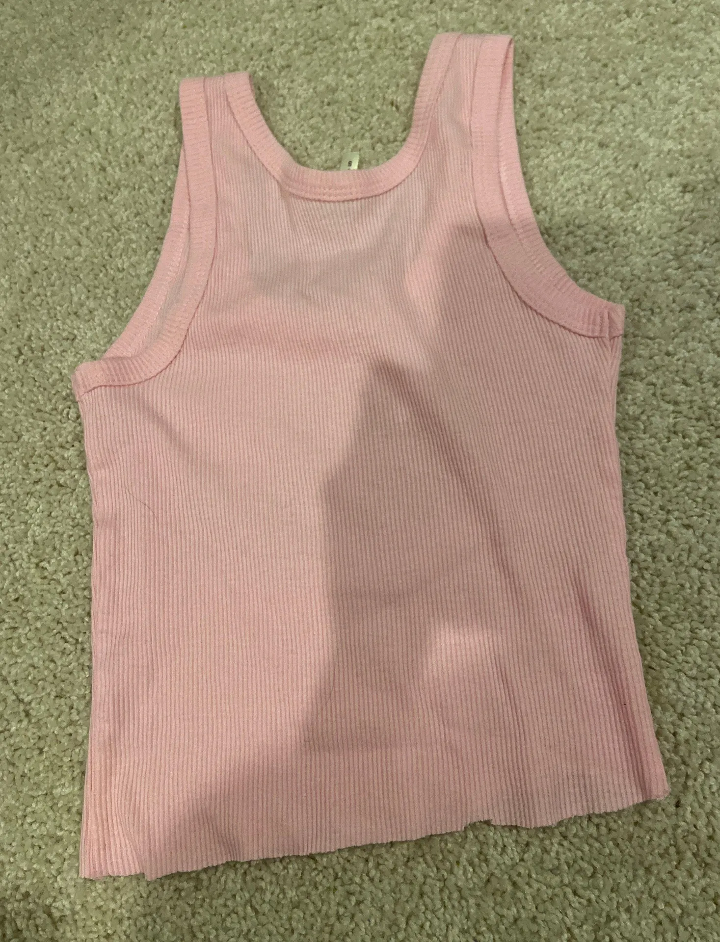 Vintage Las Vegas Crop Top Pink - Image 2