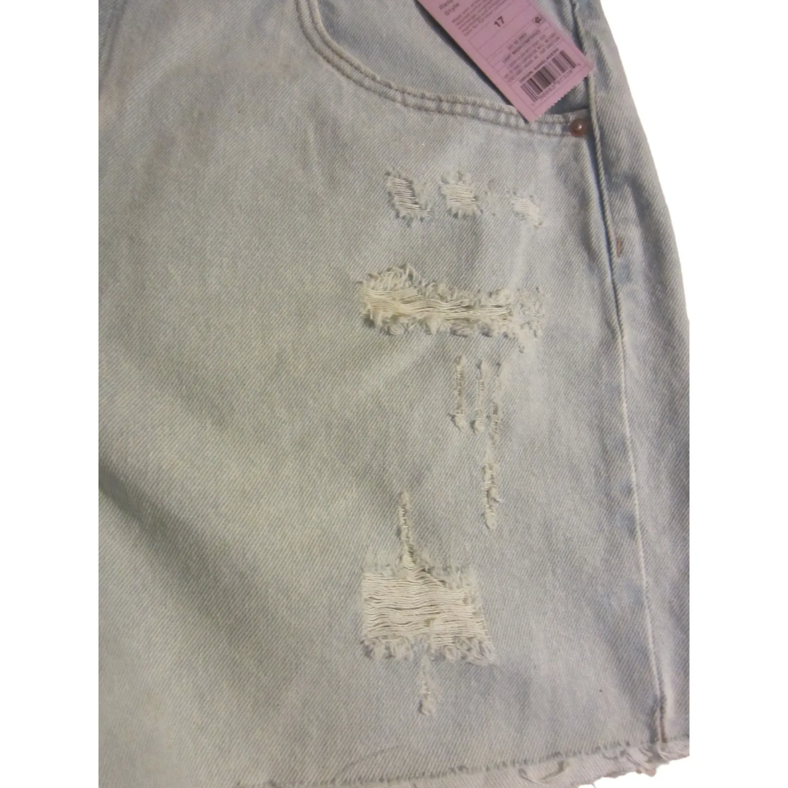 Wild Fable High-Rise Distressed Denim Cutoff Shorts 17 - Image 4