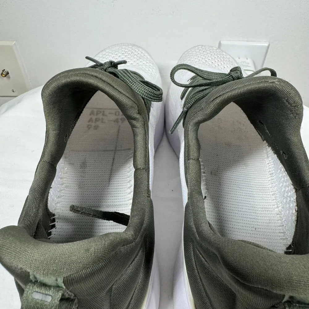 APL Techloom Tracer Sneaker Women 10.5 White Green Running Walking Comfort - Image 7