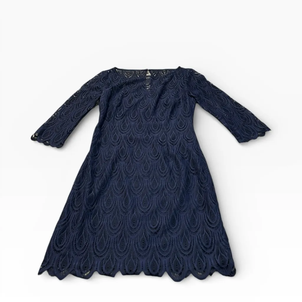 LILLY PULITZER Hera navy lace dress - Image 2