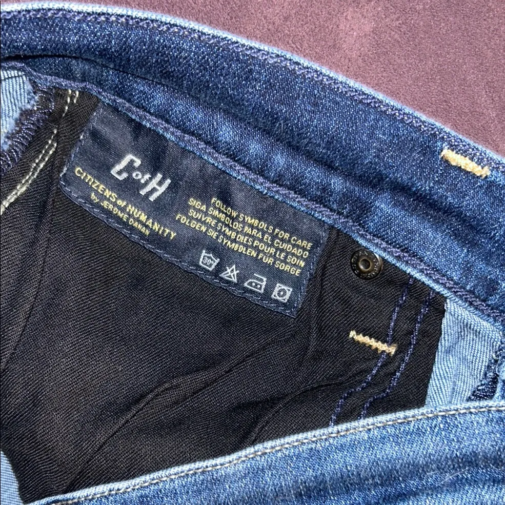 Citizens of Humanity Size 28 Slim Boyfriend Denim Jeans - Image 7