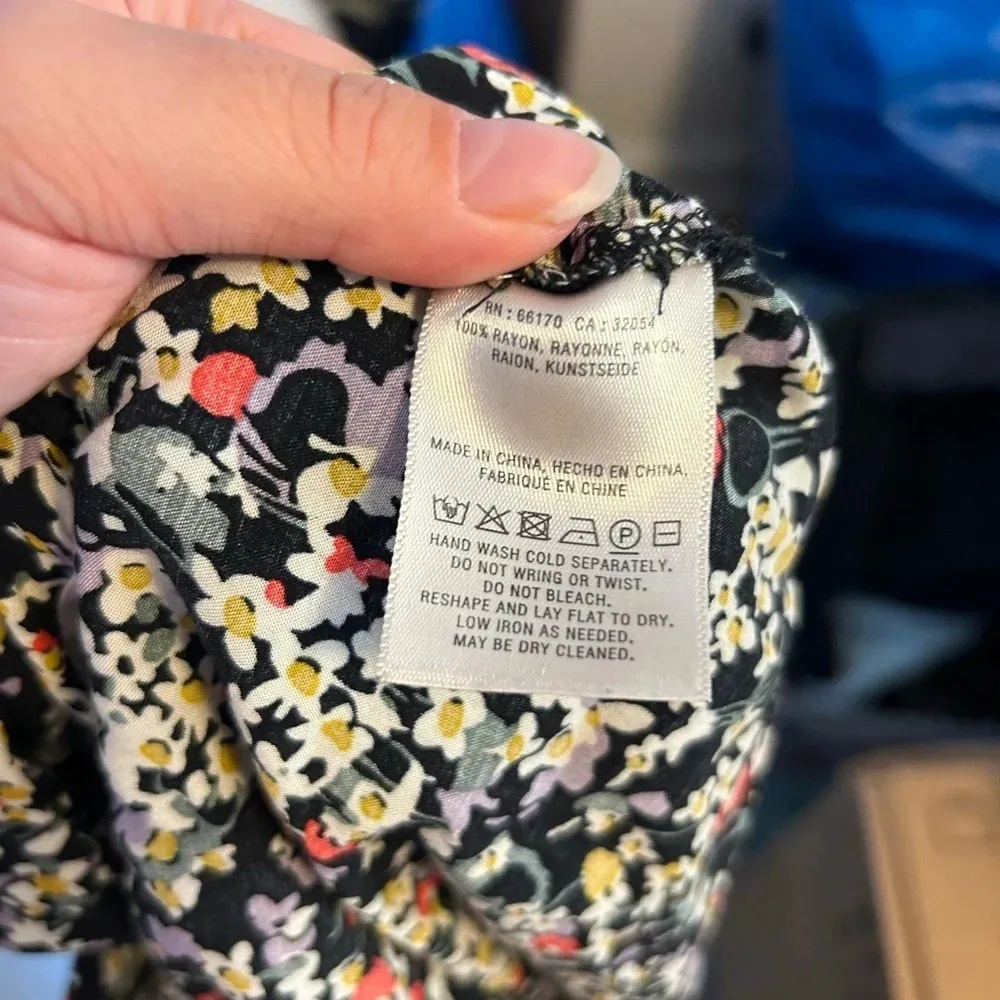 MAEVE MATILDA PIN TUCK FLORAL BLOUSE - Image 4