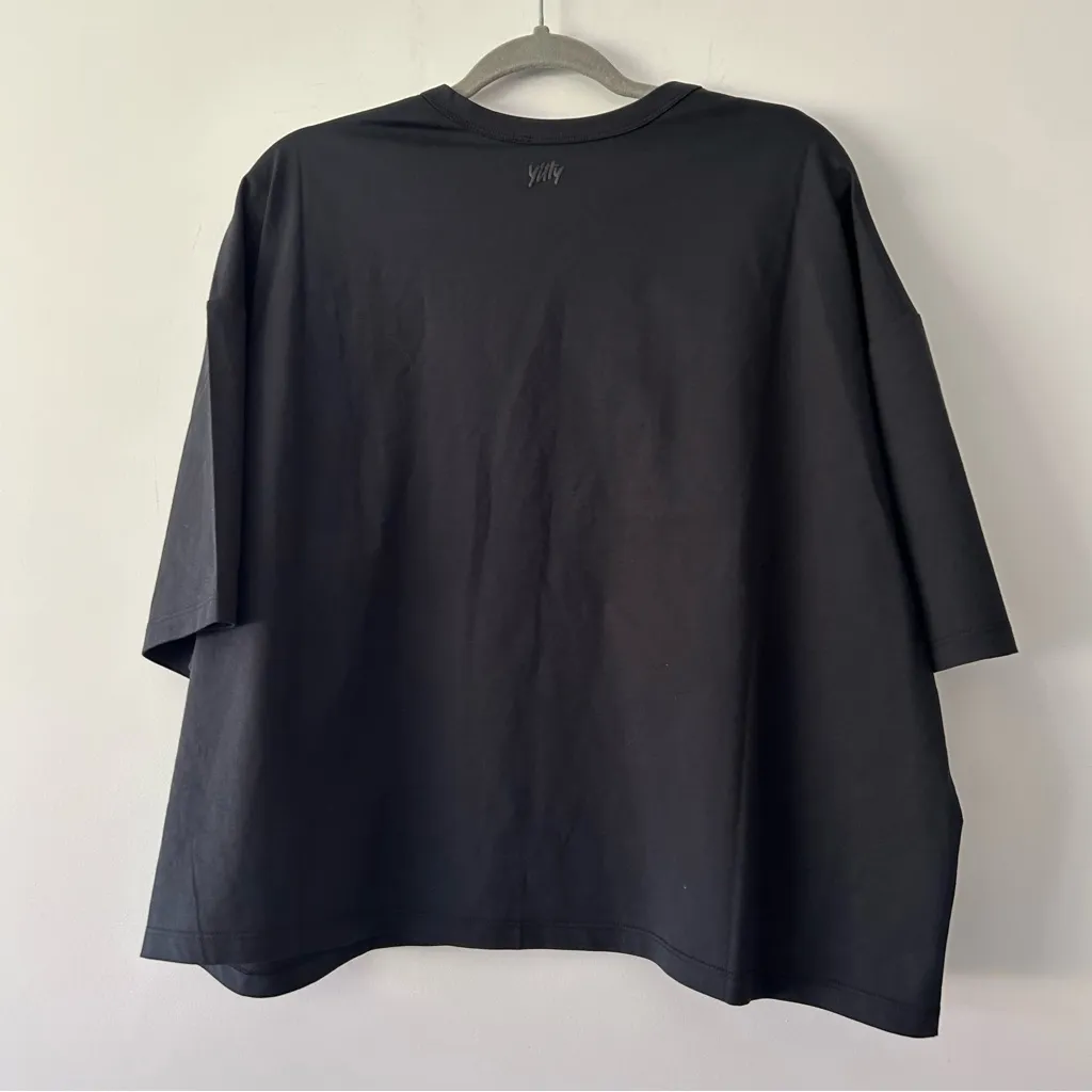 YITTY |Iconic Black Slouchy Short Sleeve Tee sz 2x - Image 6