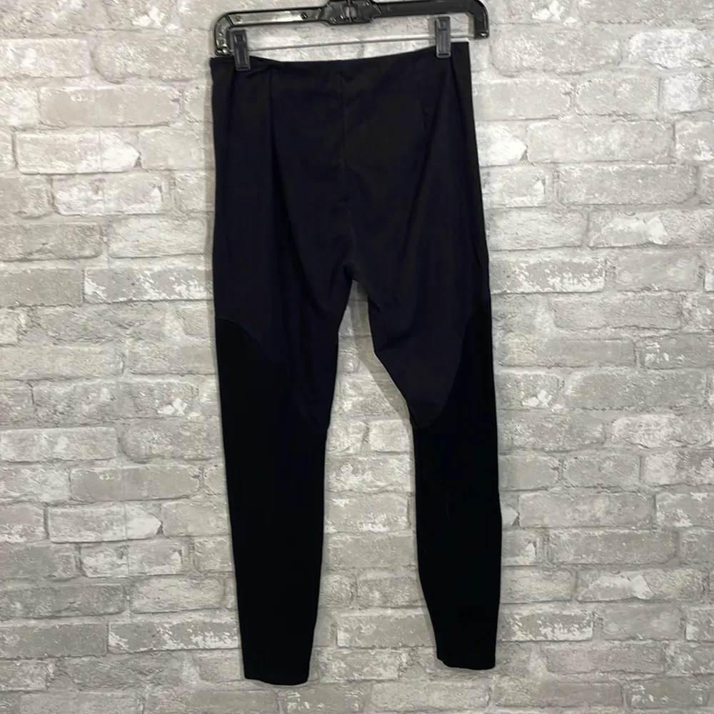 Lysse Faux Suede Mixed Media
Ponte Leggings - Image 3