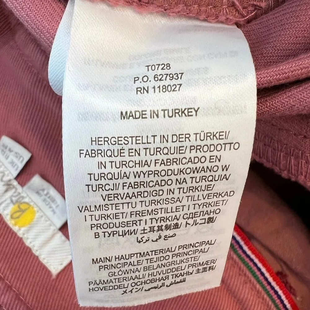 Boden High Rise Women’s Pleat Front Rose Khakis Size 4 Pink - Image 10