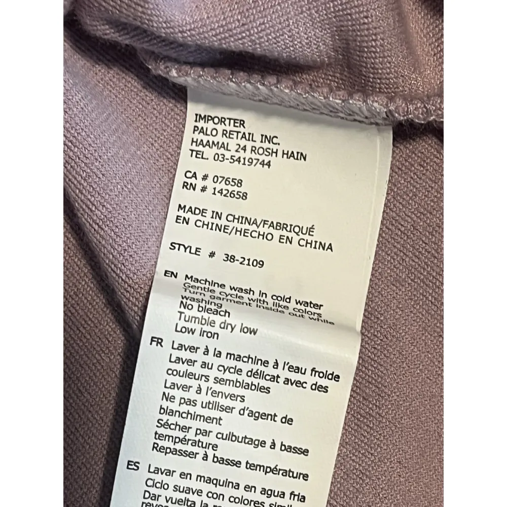 Refuge Hoodie Jacket Womens S Purple Velour Velvet Full Zip Rinestone REBEL NWT - Image 8