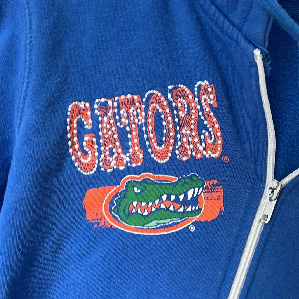 University Of Florida Gators Hoodie Blue Stadium Athletics Women's Sz M ! - Image 2