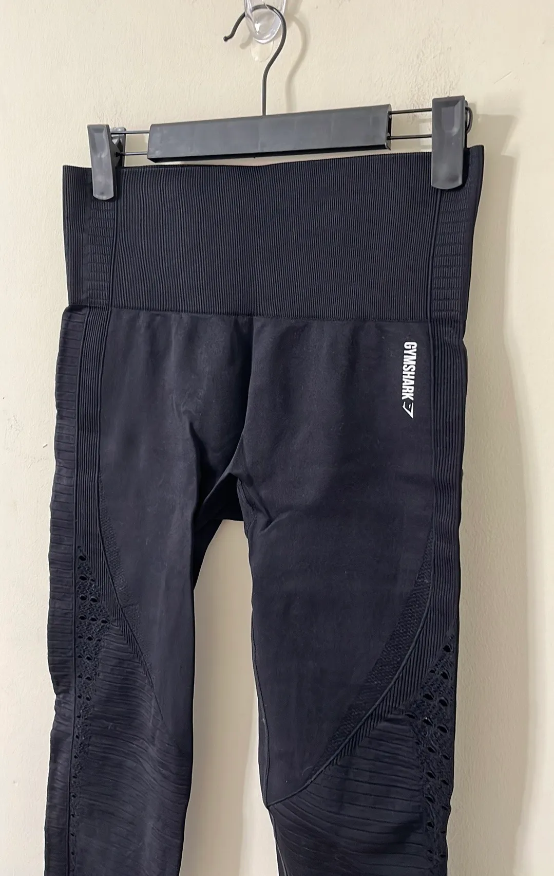 Energy Seamless Black Full Length Leggings Size Medium - Image 8