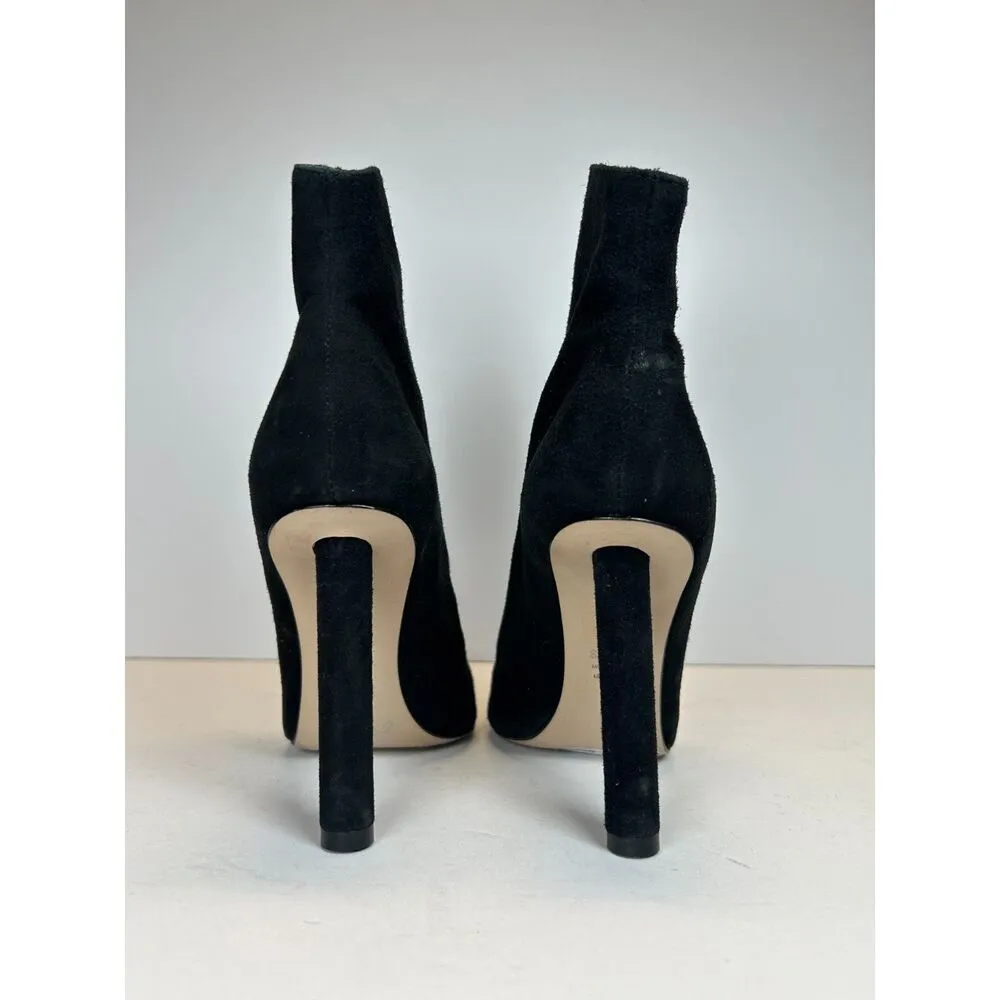 Schutz Women's Size 6.5B Black Viha Casual Suede Ankle Bootie EUC - Image 4