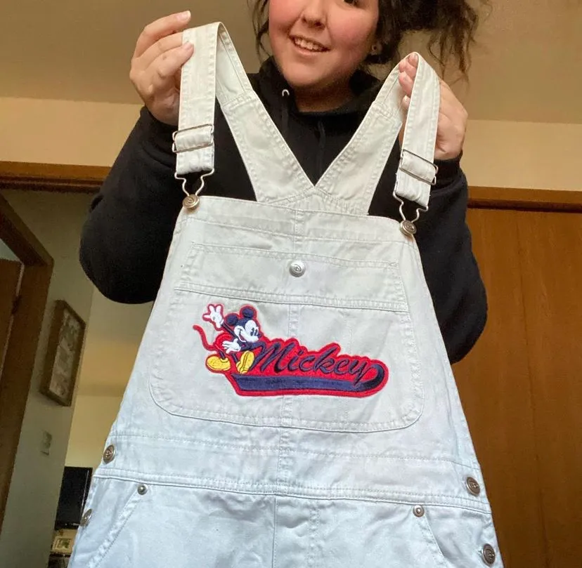 Disney Vintage Mickey Mouse Overalls - Image 5