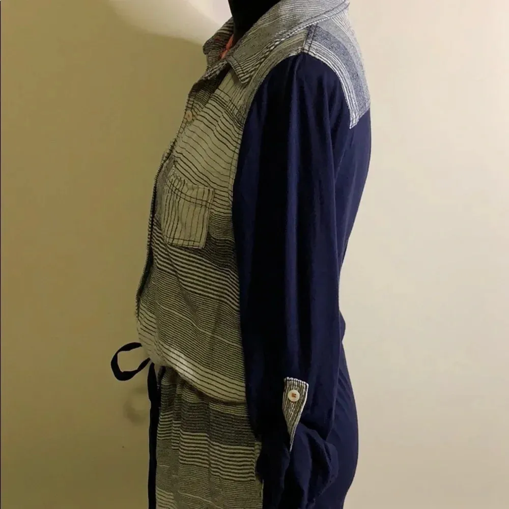 Anthropologie • 9-H15 Stcl Linen Blend Tunic Size Medium - Image 3