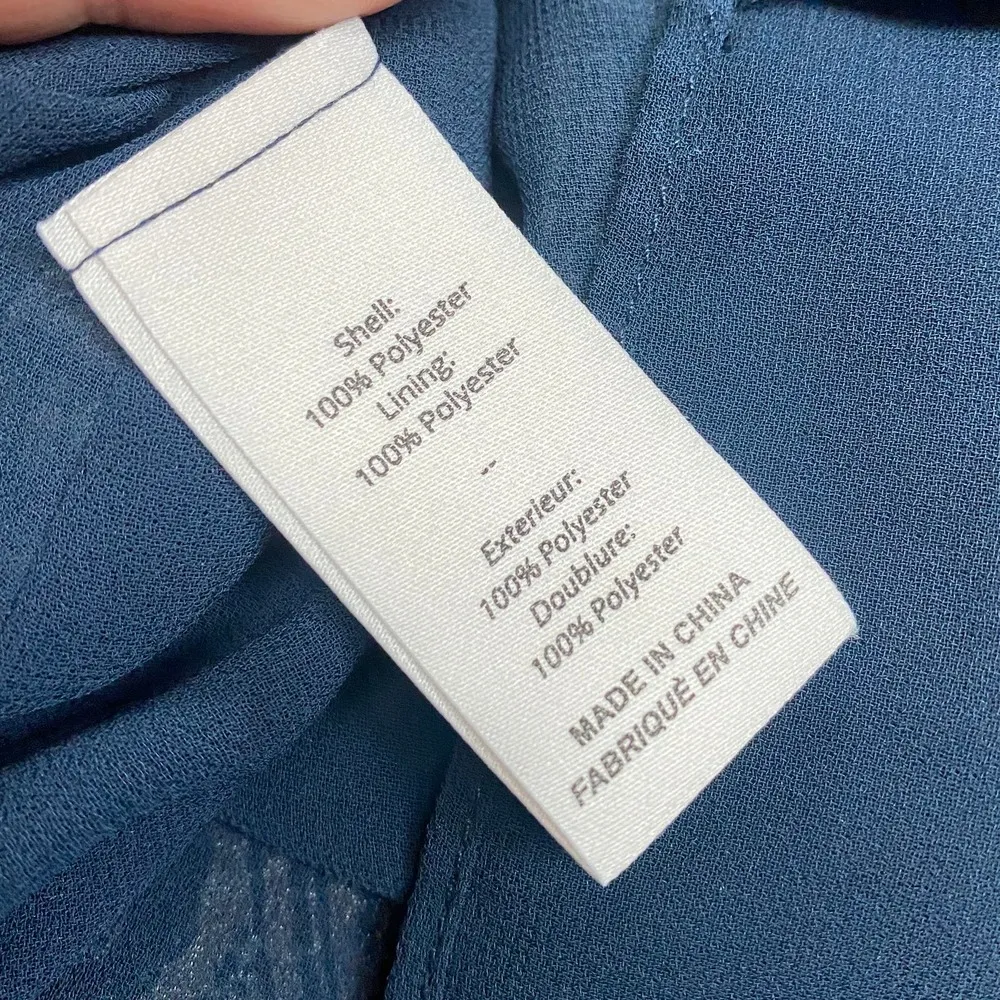 Cinq a Sept Women's Large Paisley Top Blouse HighNeck Mock - Image 7