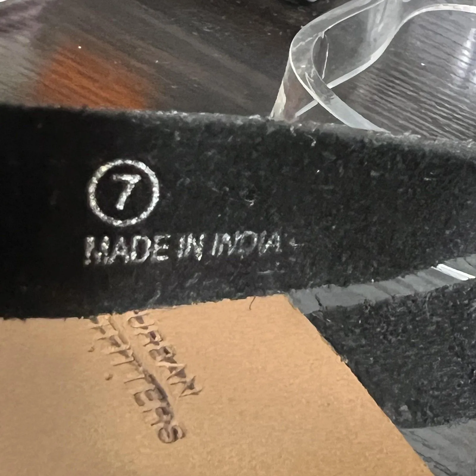 Urban Outfitters Shoes Womens Size 7 Snakeskin Leather Sandals Slip On Buckle Fl - Image 5