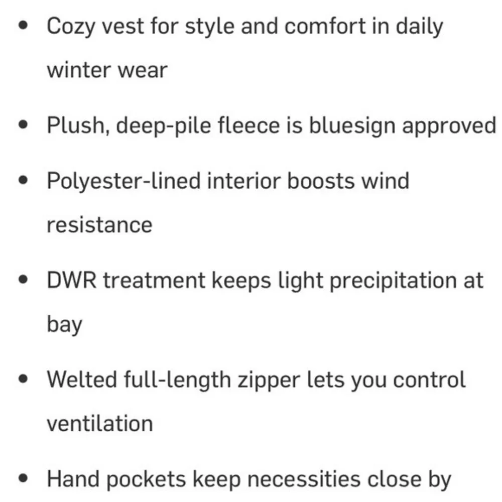 Patagonia Tan Los Gatos Sleeveless Zip Up Soft Teddy Sherpa Vest M - Image 7