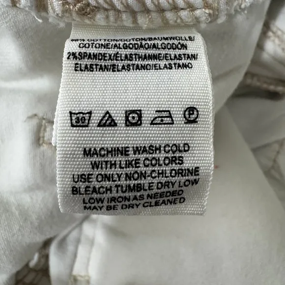 Free People Off‎ White Ripped Denim High Rise jeans Size 29 - Image 9