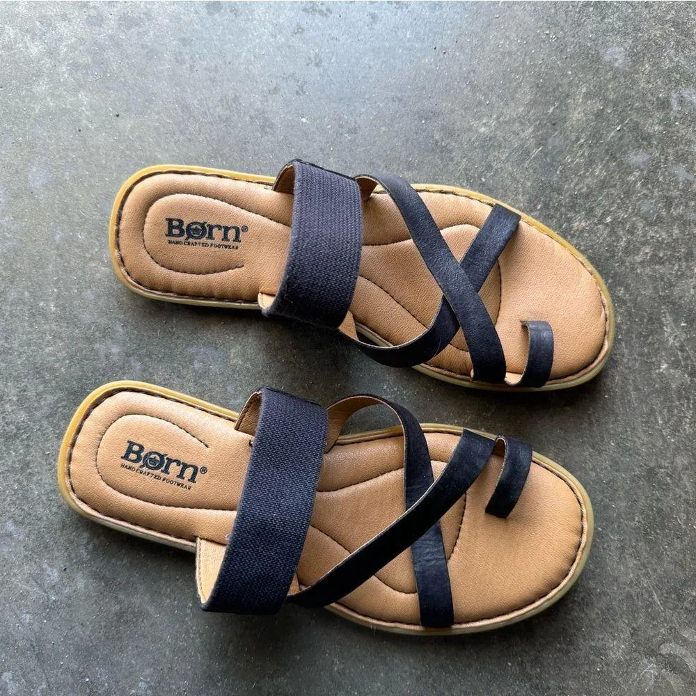 Size 7 wedge madden girl sneakers and born sandals - Image 8