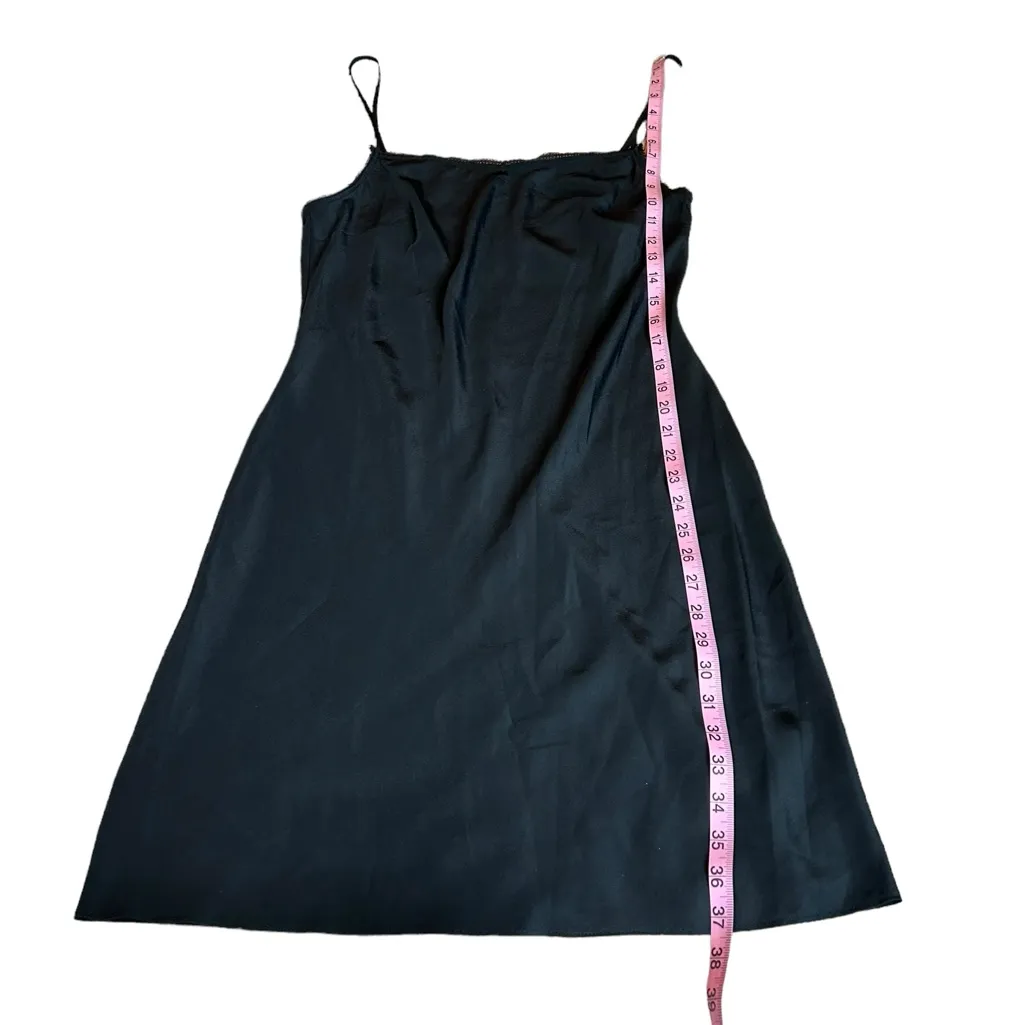 Needle & Thread 3/$15  black slip dress - Image 2