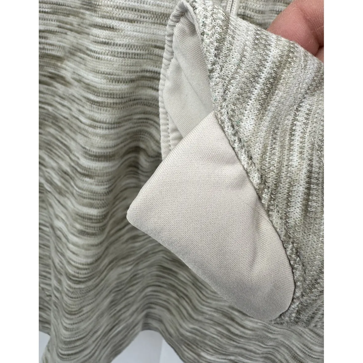 Columbia 1/2 Zip Womens Sweater Beige Tan Size S Activewear Outdoors‎ Hike Warm - Image 6