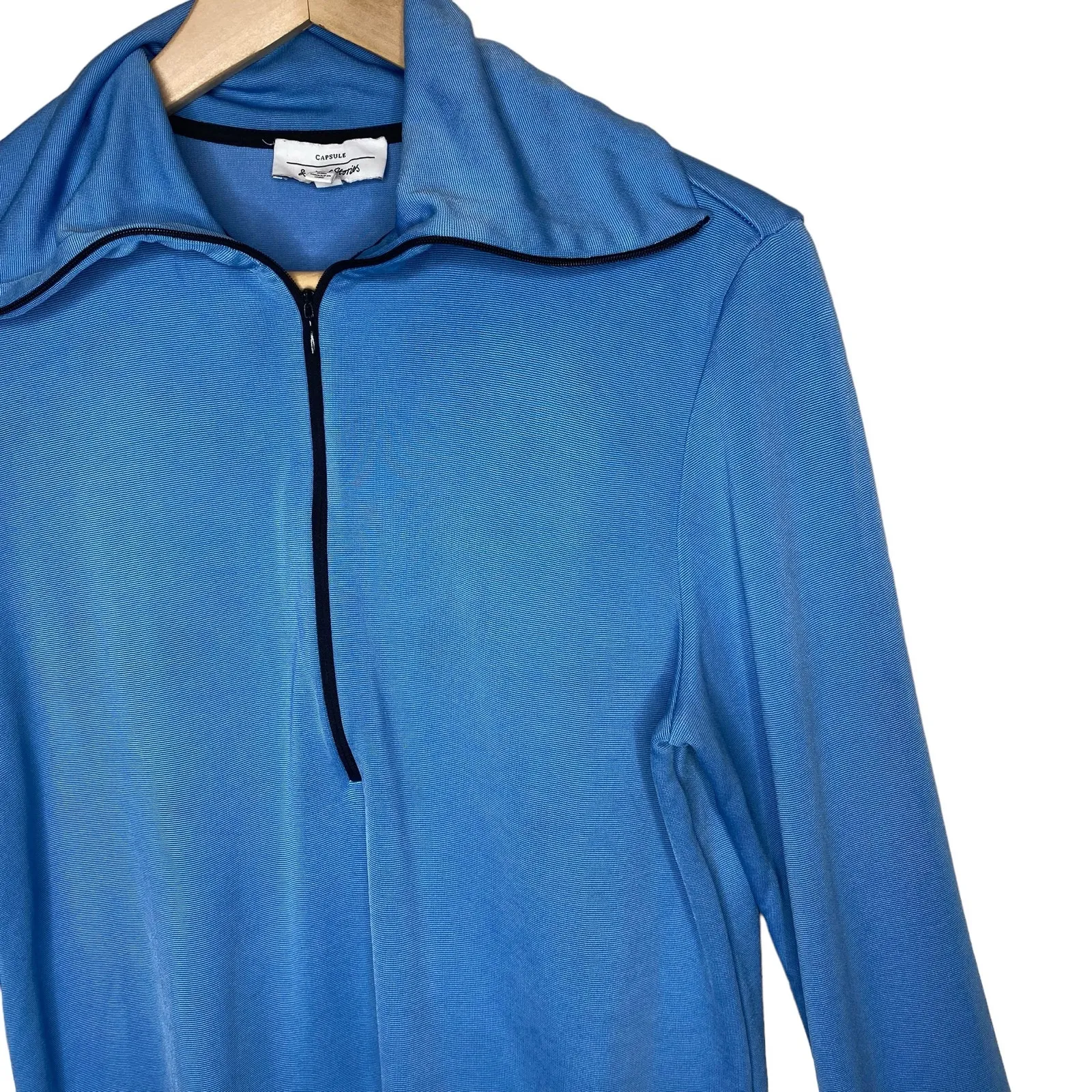 & Other Stories Jersey Knit Half Zip Jacket - Image 2
