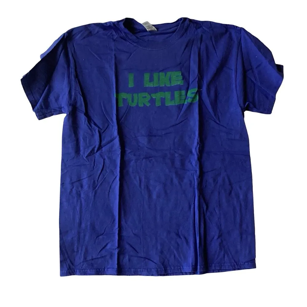 Gildan  I LIKE TURTLES Tee - Image 3