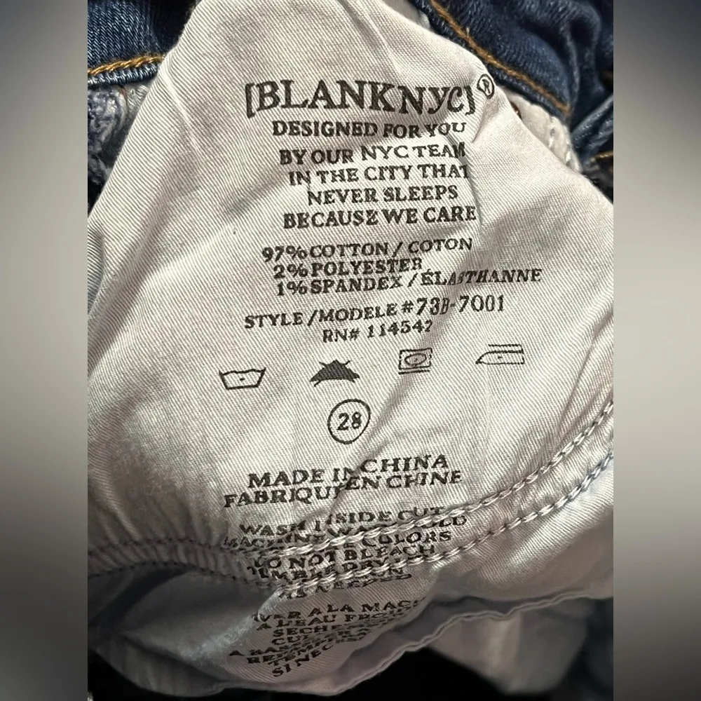 Blank NYC The READE Crop Patchwork  Jeans - Image 12