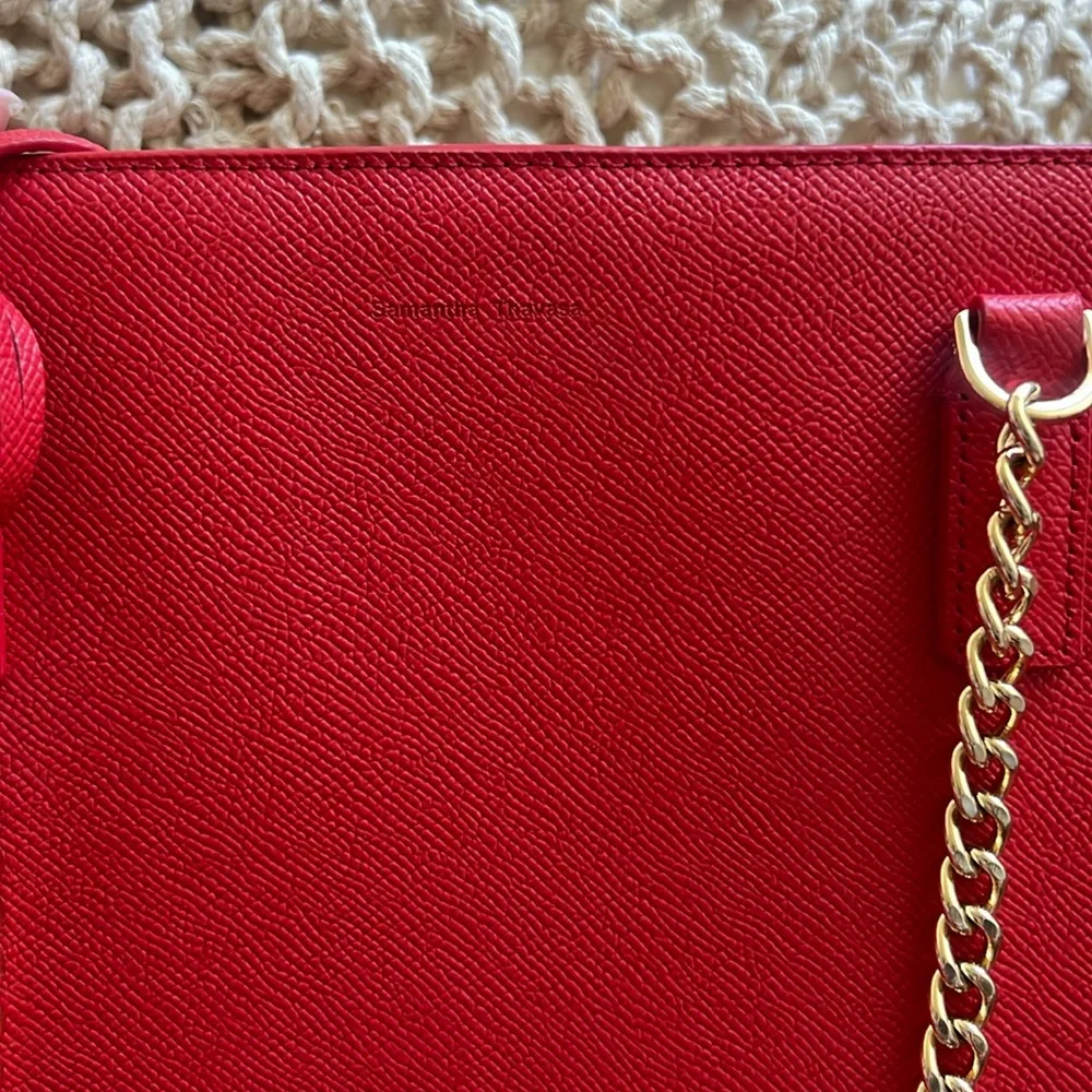 Samantha Thavasa Red Tote Bag - Image 2