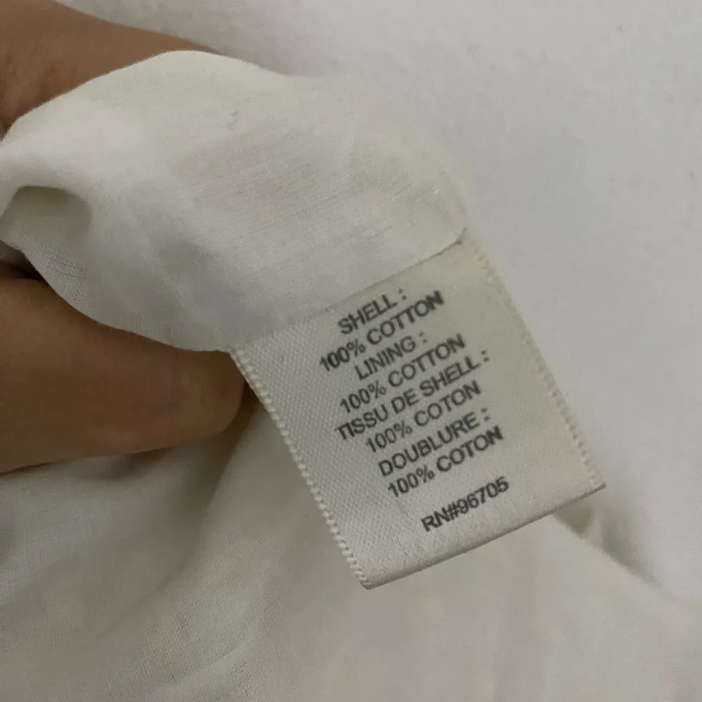 Rebecca Taylor White dress  Asymmetrical Ruffled Sundress mini - Image 9