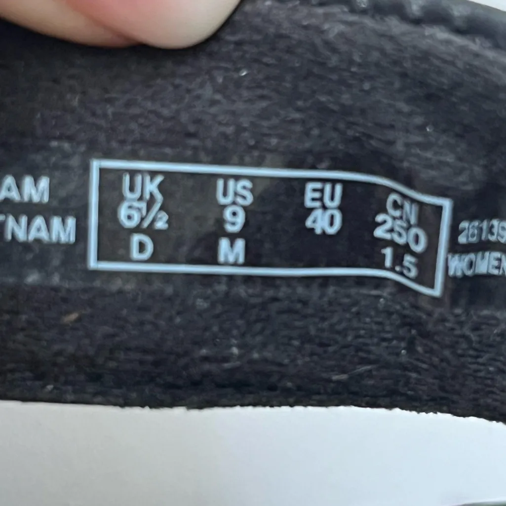 NEW Clarks Leisa Emily leather slip on sandals black 9 - Image 10