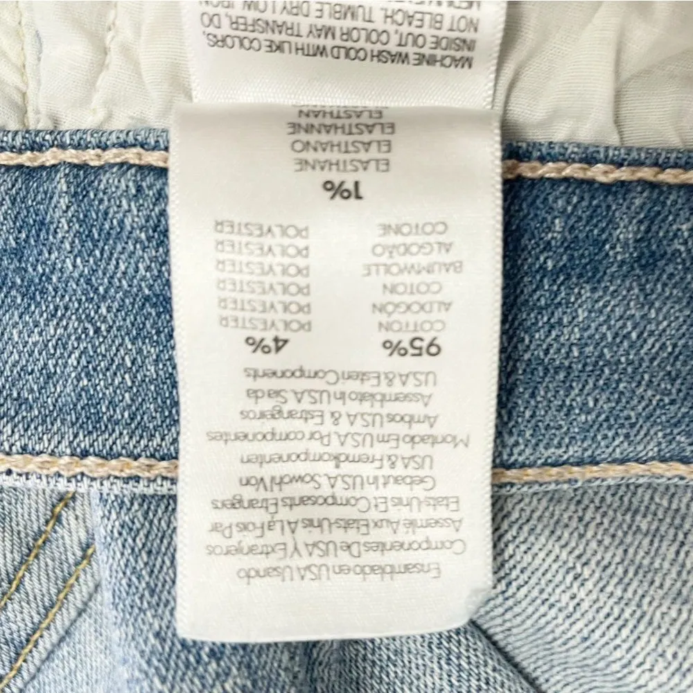 MOTHER Denim High Waisted Rider Ankle Jeans Size 27 | 4 Kiss And Make Up Again Blue - Image 14