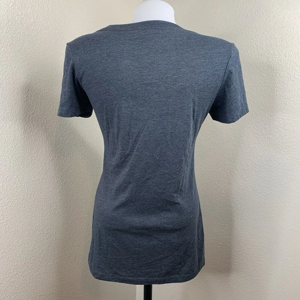 Mac Miller Most Dope V Neck Tshirt Blue Circle Stars Rap Sz M Mens? Women’s? Size M - Image 5