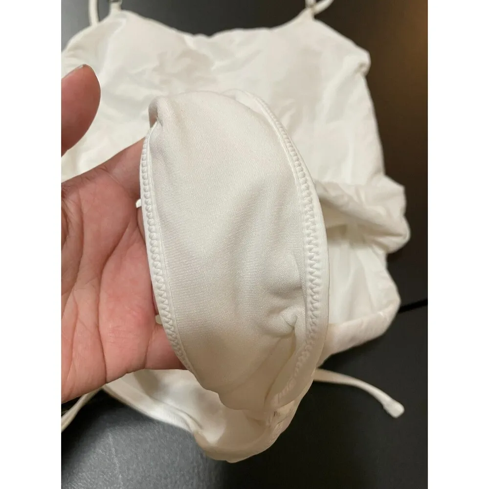ATHLETA WOMEN WHITE CORTES STRAPPY ONE PIECE SWIMSUIT SIZE XXS - Image 2