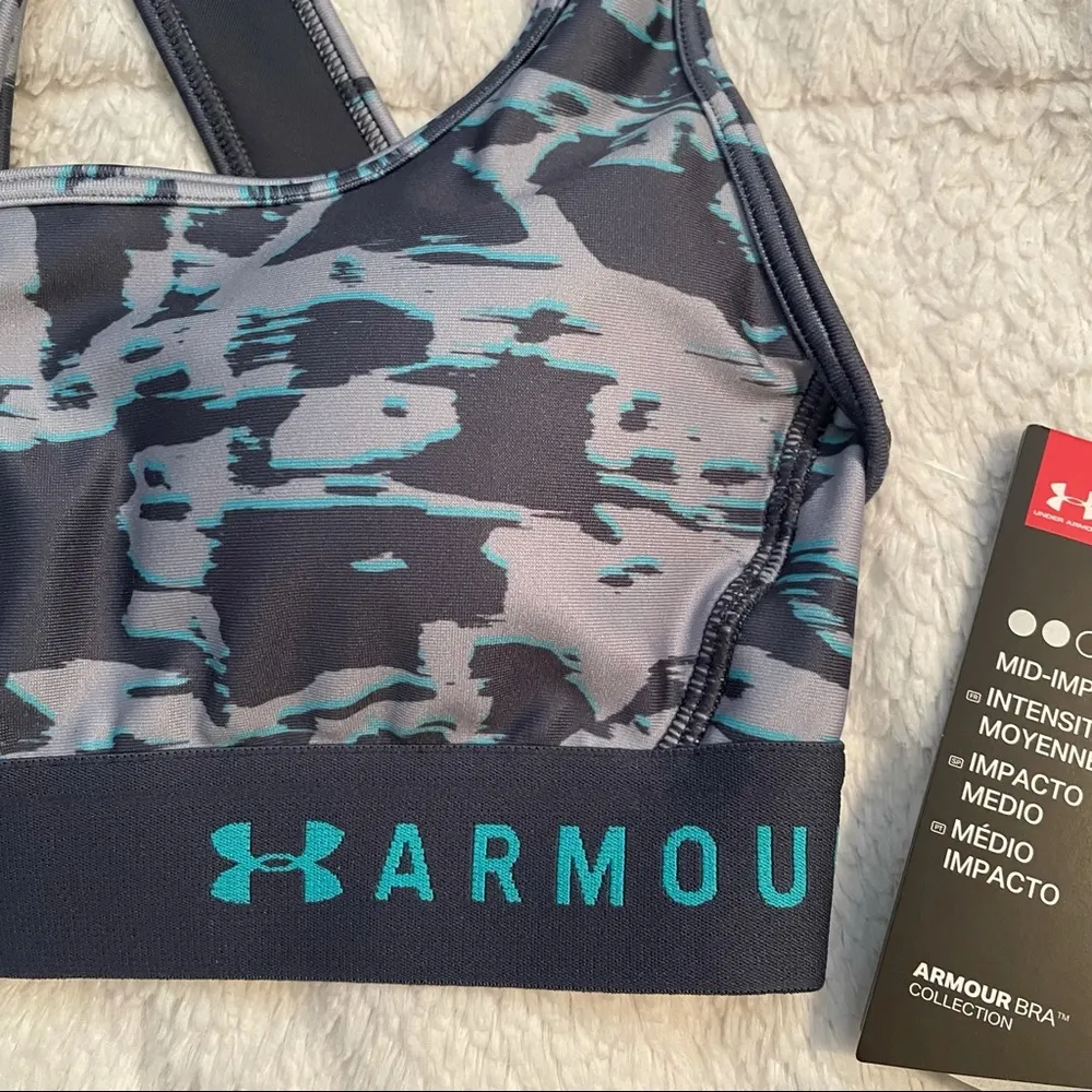 Under Armour Women’s Mid Impact Sports Bra - Image 3