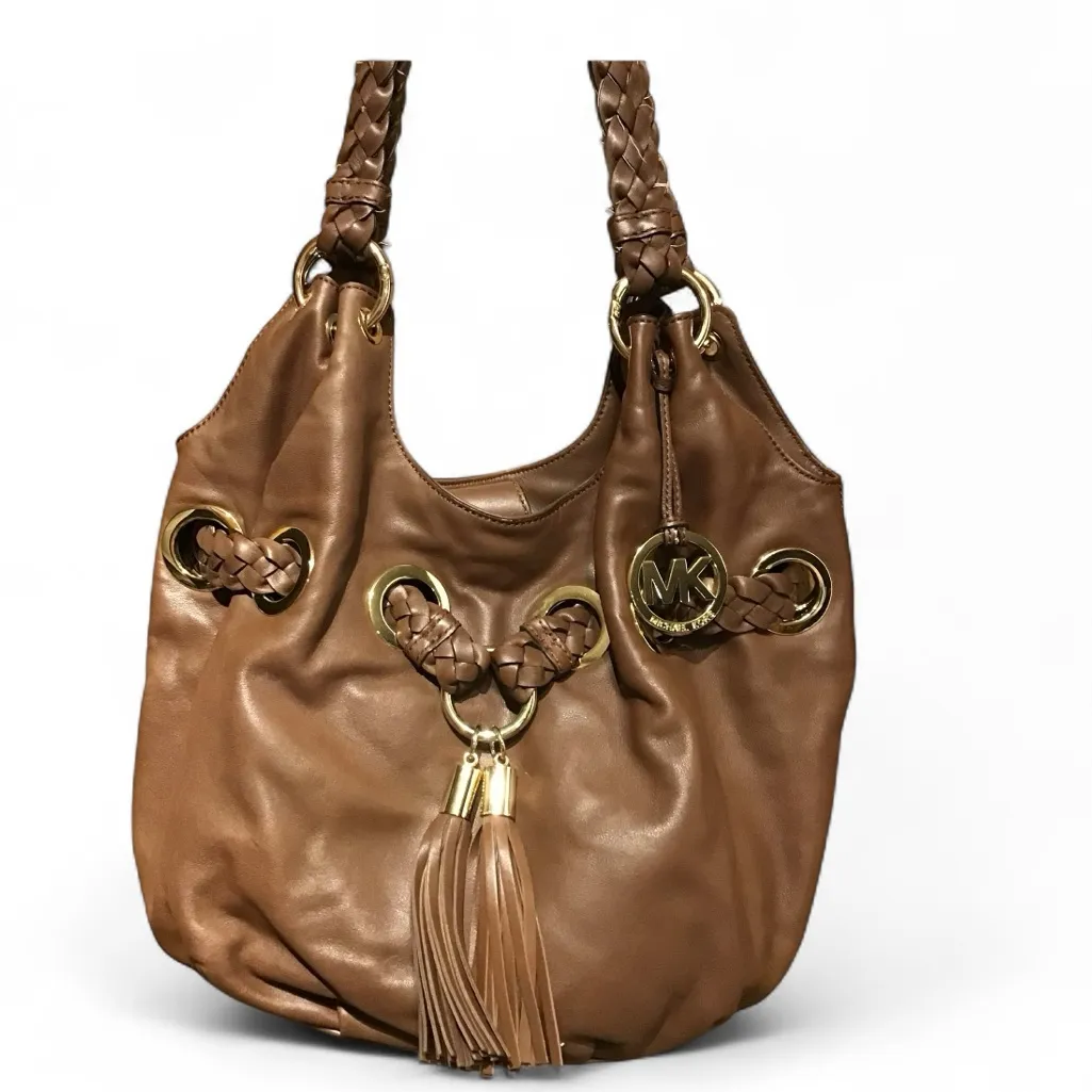 Michael Kors Cameron Braided Drawstring in Rich Brown - Image 8