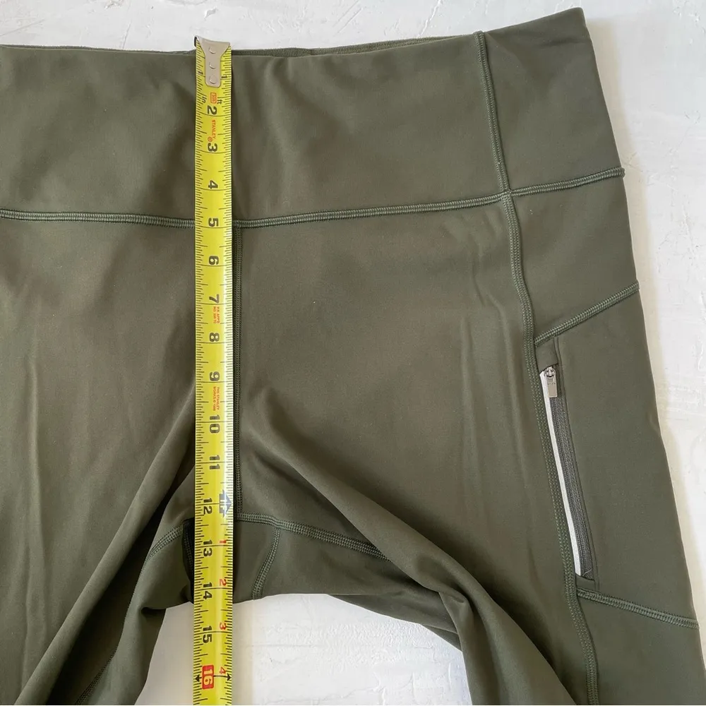 Athleta Rainier Tight Olive Green Size 2X - Image 8