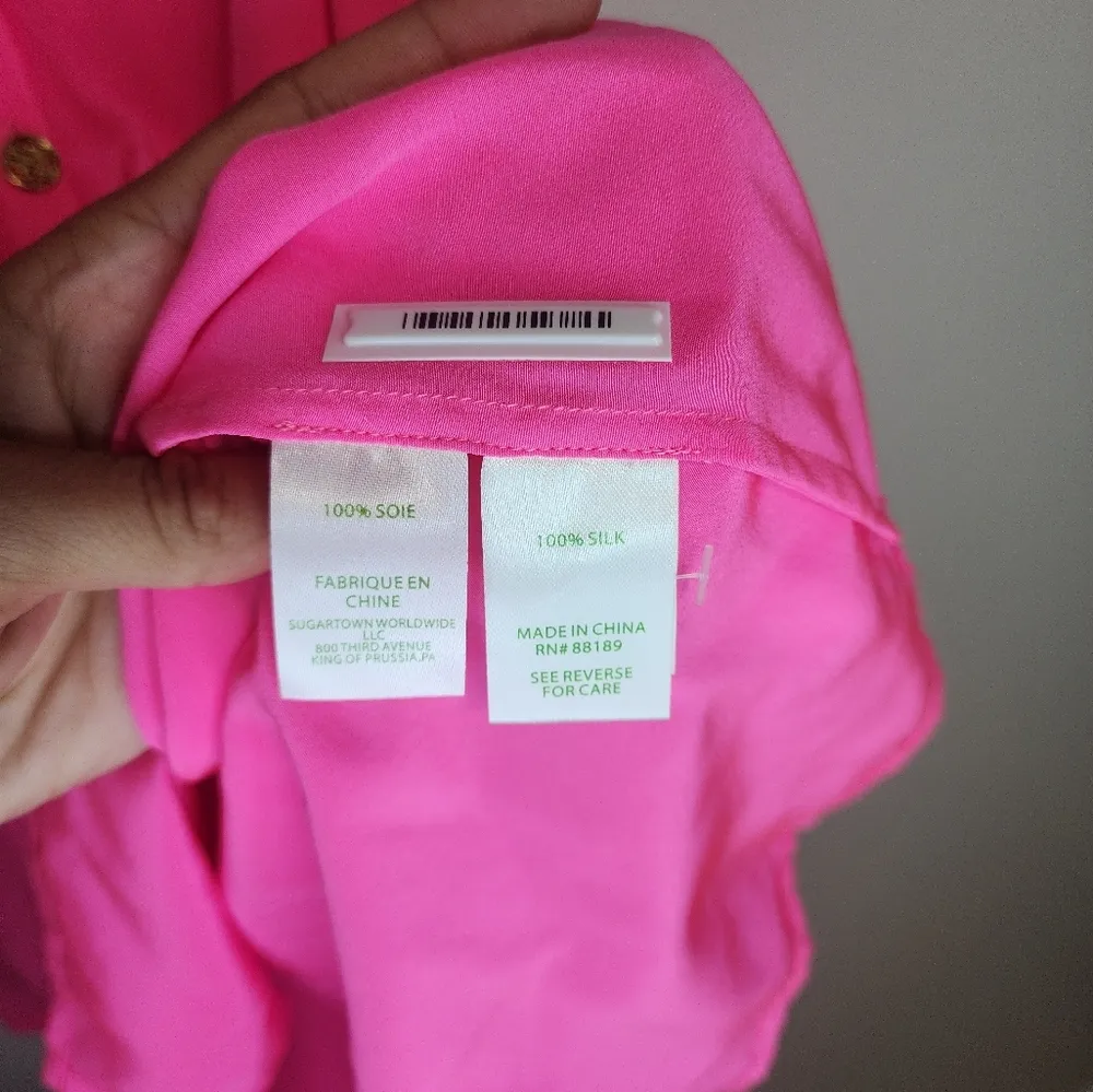 Lilly Pulitzer sunny shoulder Elsa top xxs - Image 7