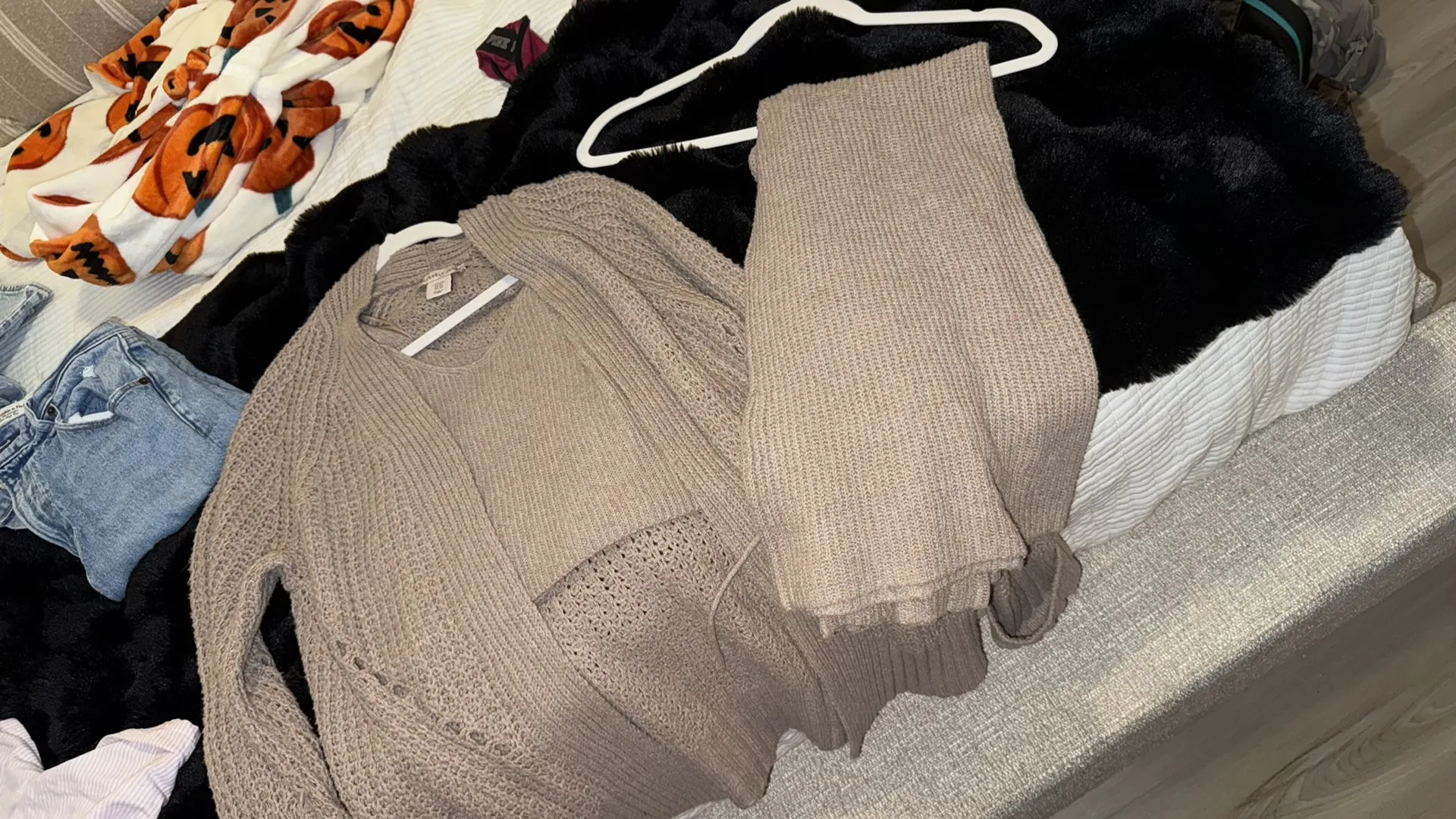 Matching sweater set Brown Size XS - Image 2