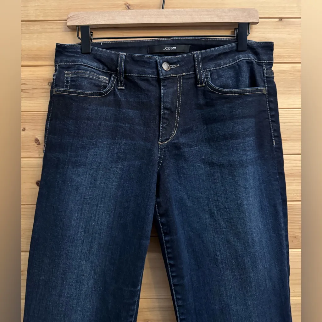 Joes Jeans Size 31/12 Mid Rise Dark Wash Bootcut Cotton Lycra Blend Jeans - Image 2