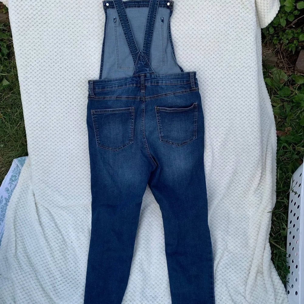 Celebrity Pink stretch Overalls Sz L cowgirlcore western coastal cowgirl 90s y2k - Image 9