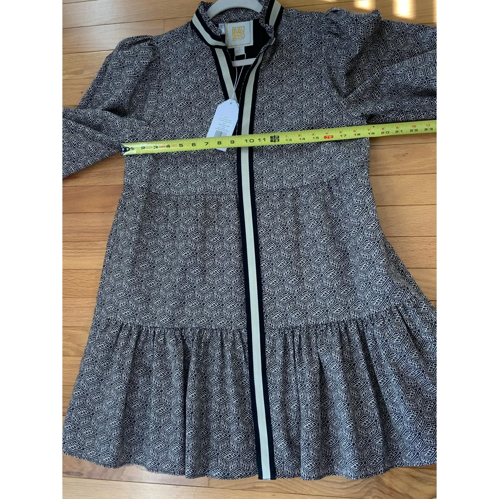 Emily McCarthy SADIE DRESS NWT size Small Brown - Image 8