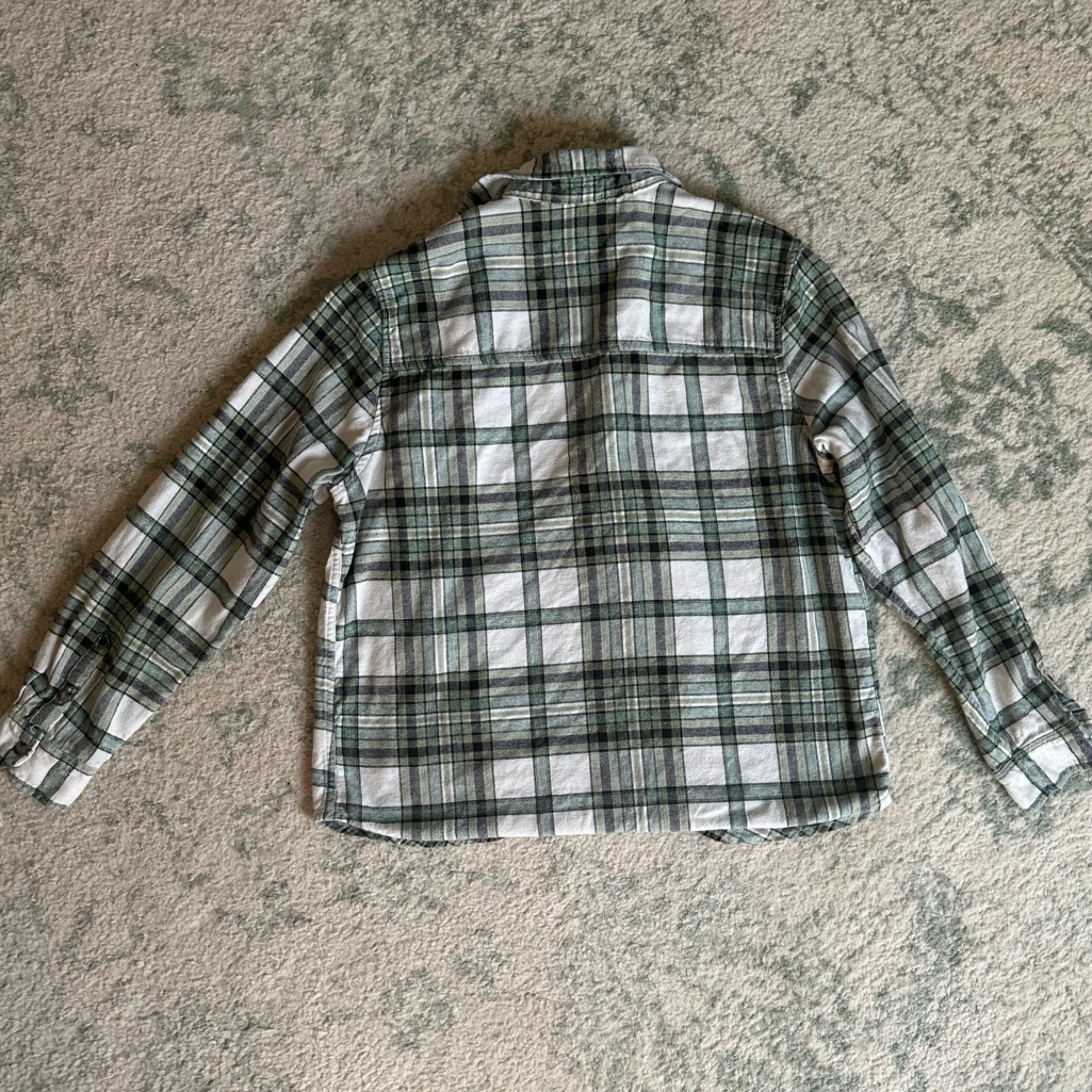 Women’s Green Plaid Shirt - Image 3
