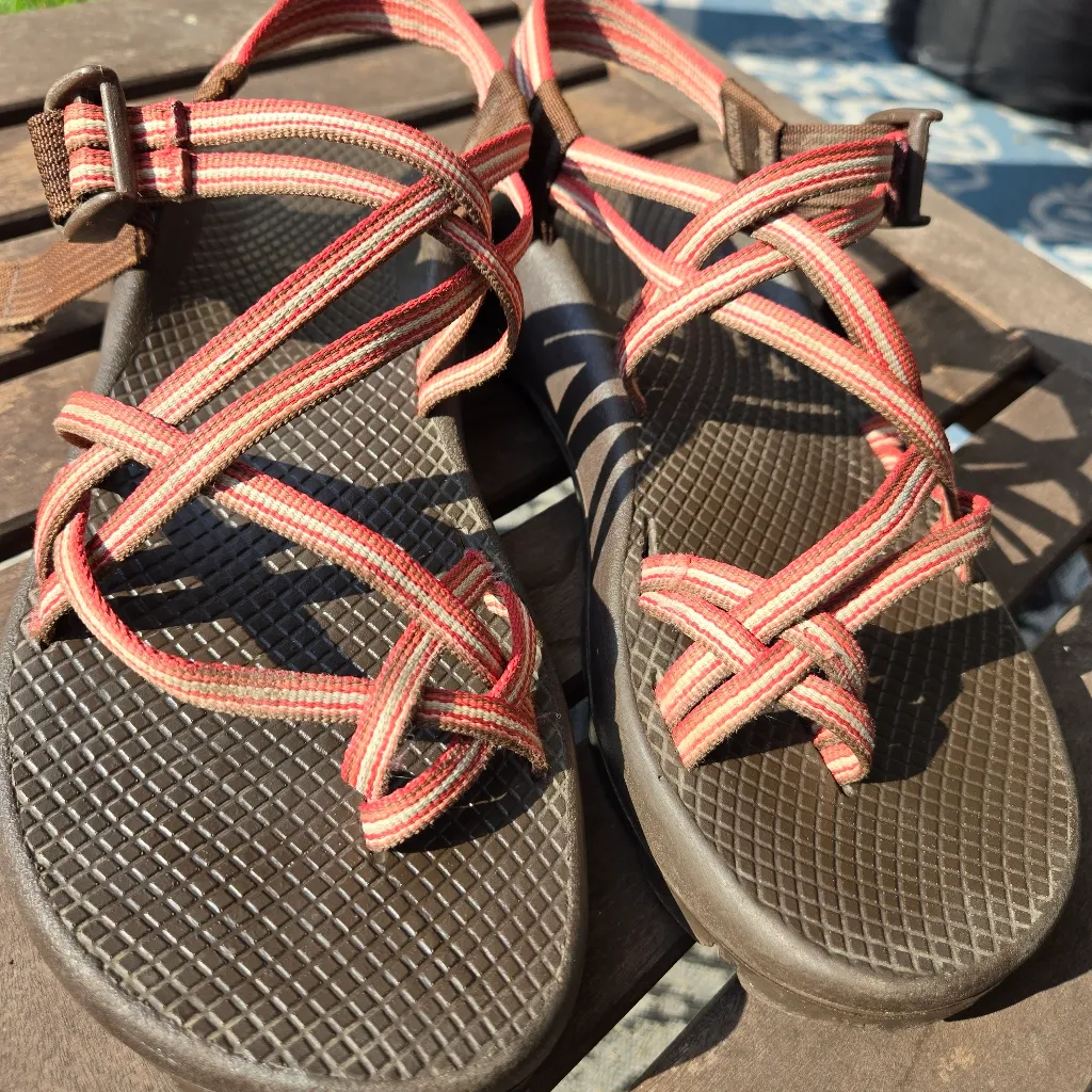 Chaco sandals Rust Colored 8 - Image 9