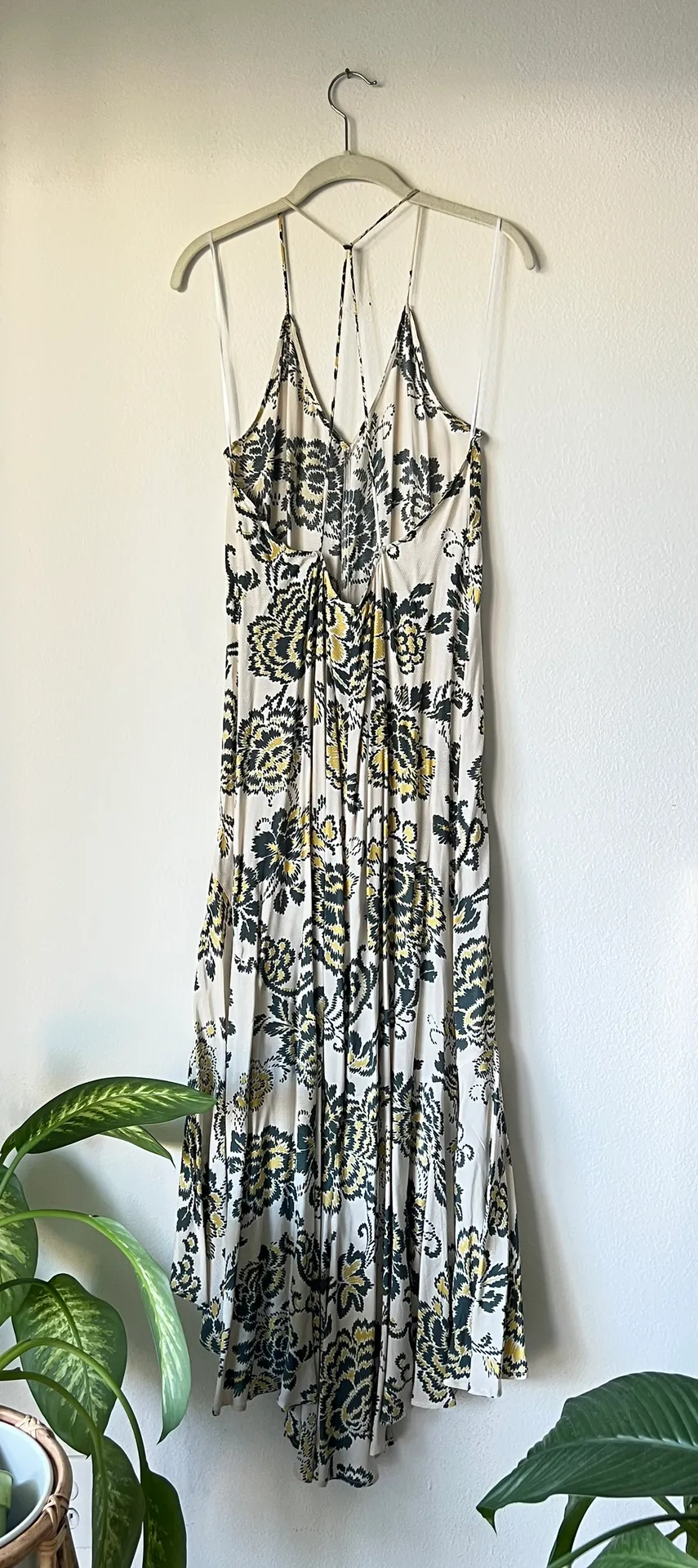 Asymmetrical High Low Floral Dress - Image 4