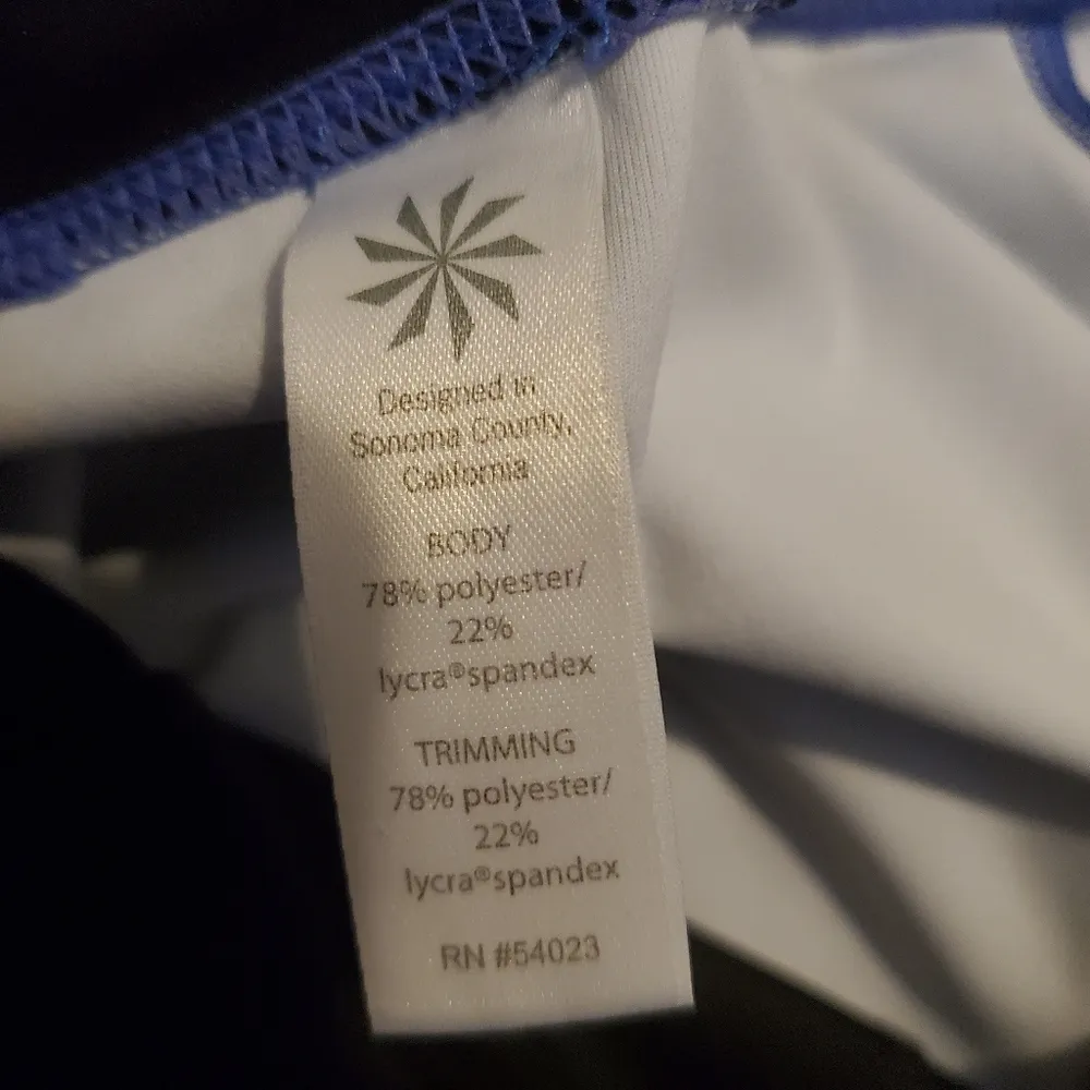 Athleta Leggings Speed Sonar Galaxy Ombre Size Small - Image 7