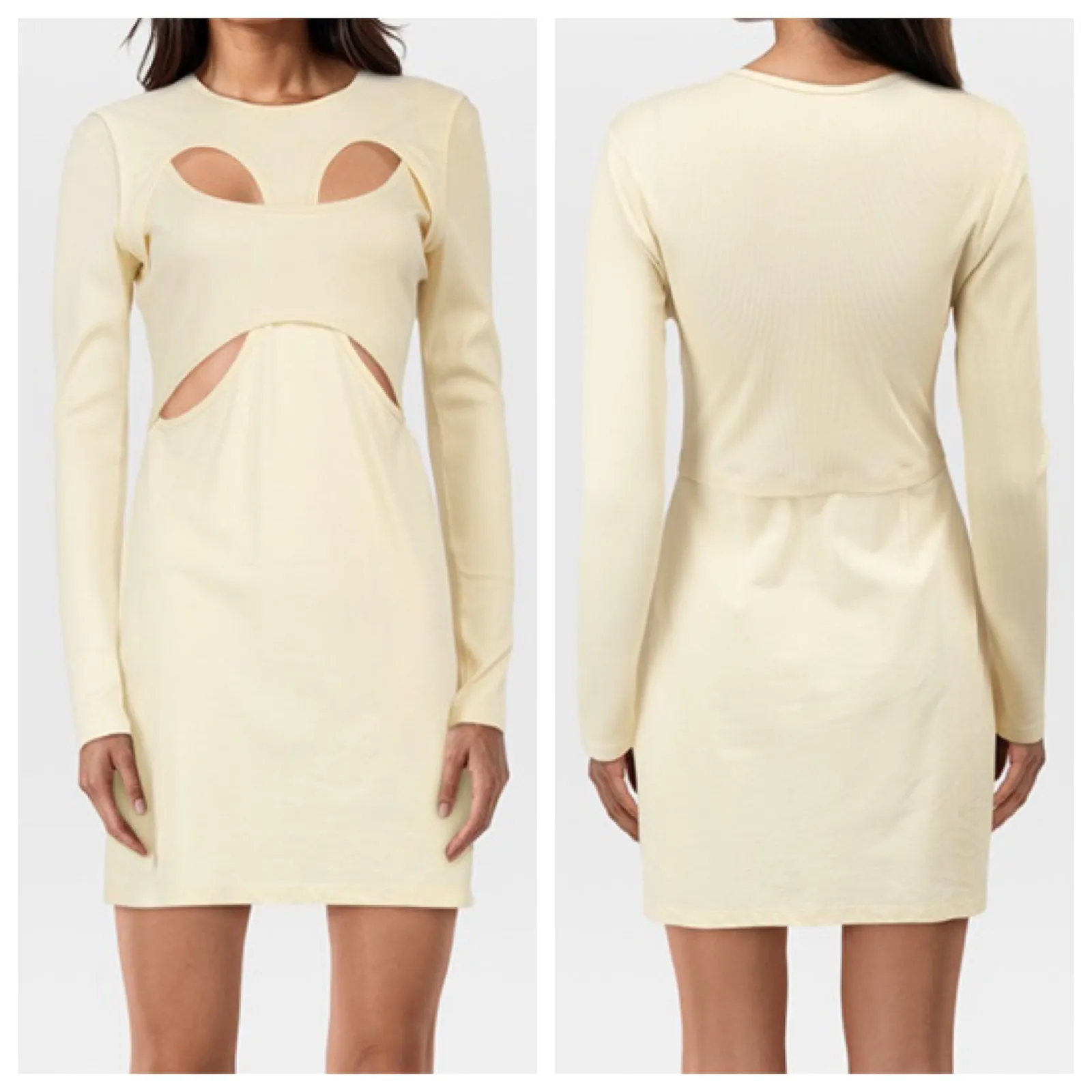 Dion Lee Mini Dress Cut Out New Size XL - Image 2