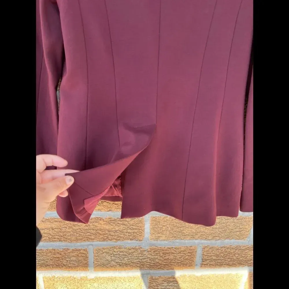 DONDUP LUMIA STRUCTURED ELEGANT BLAZER medium Red - Image 5