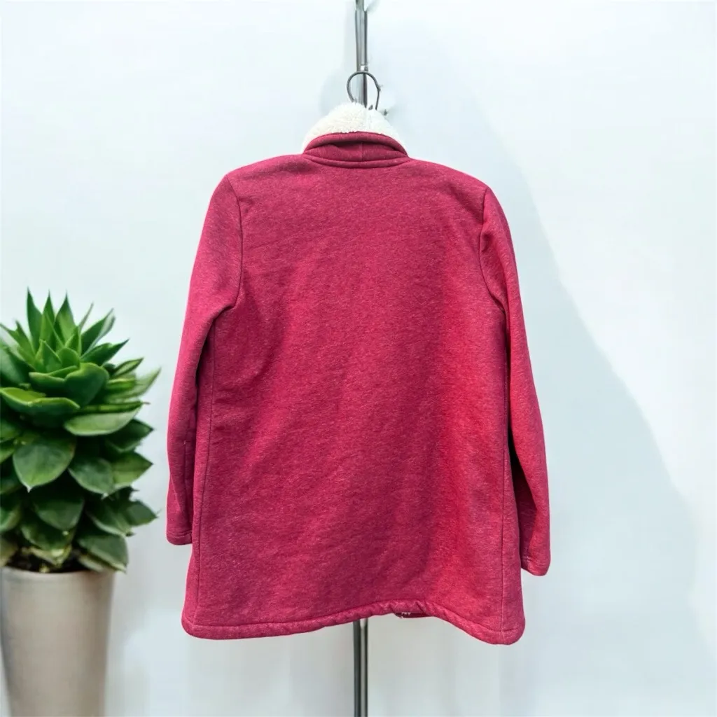 L.L.Bean Sherpa Lined Cardigan Oversized Small Size undefined - Image 2