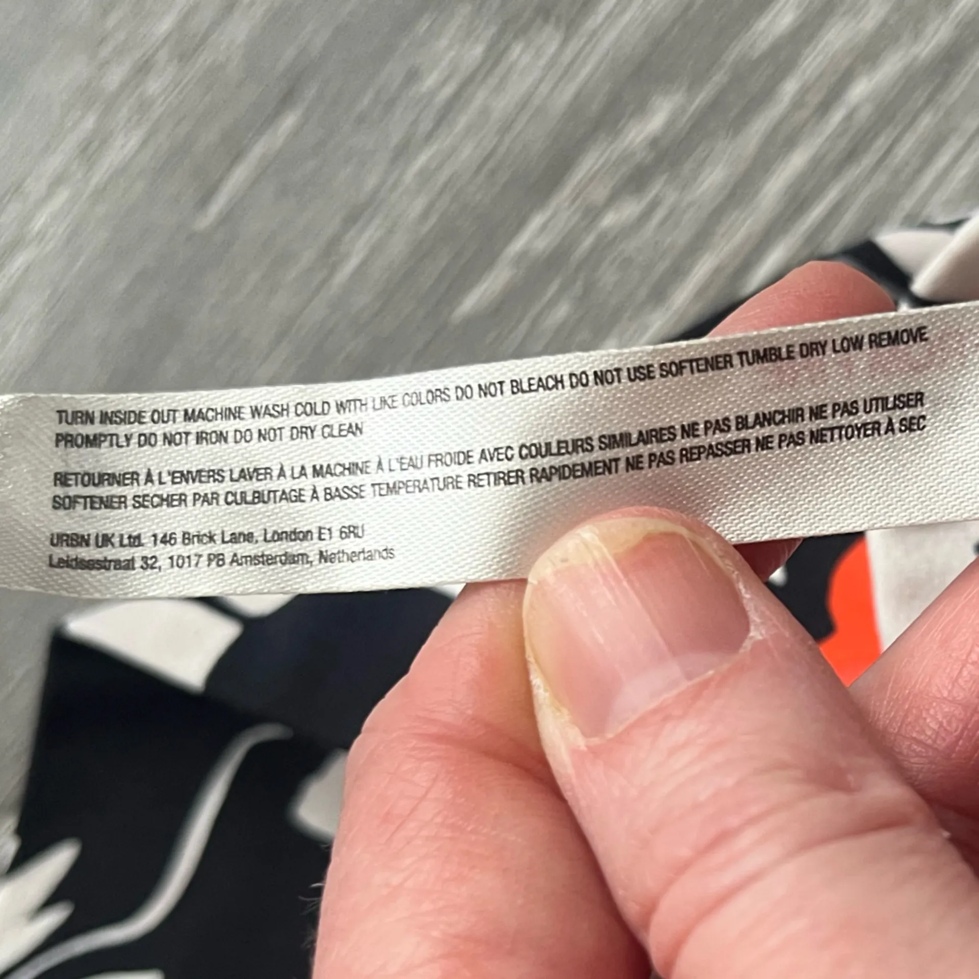 Free People Movement Black Orange Floral Workout Athletic Bike Shorts Size L Size L - Image 9